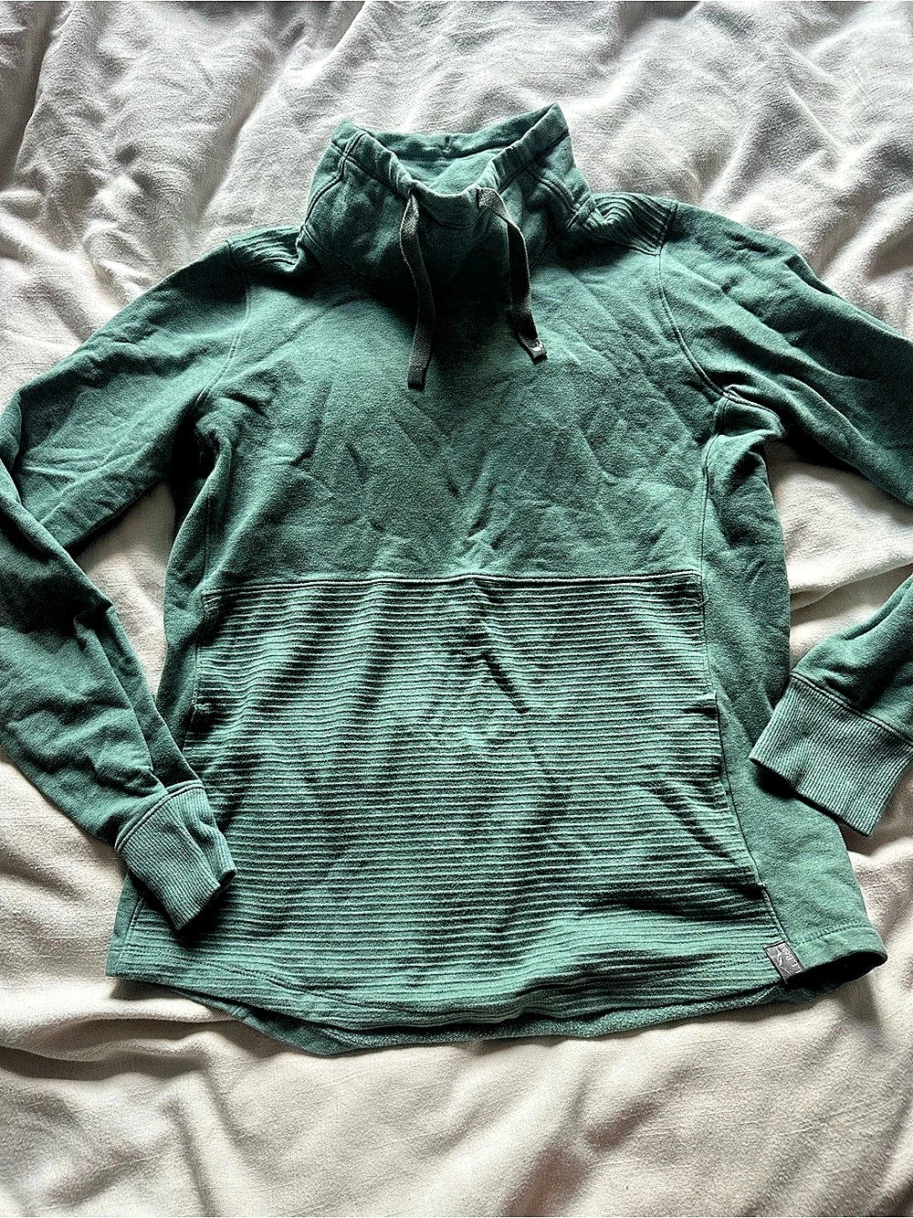 Large.Large.Bean Men's Green Hoodie Size Large
